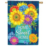 Carson Summer Flower Jar House Flag