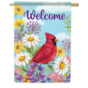 Carson House Flag - Summer Cardinal