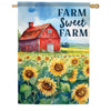 Carson Farm Sweet Sunflowers House Flag
