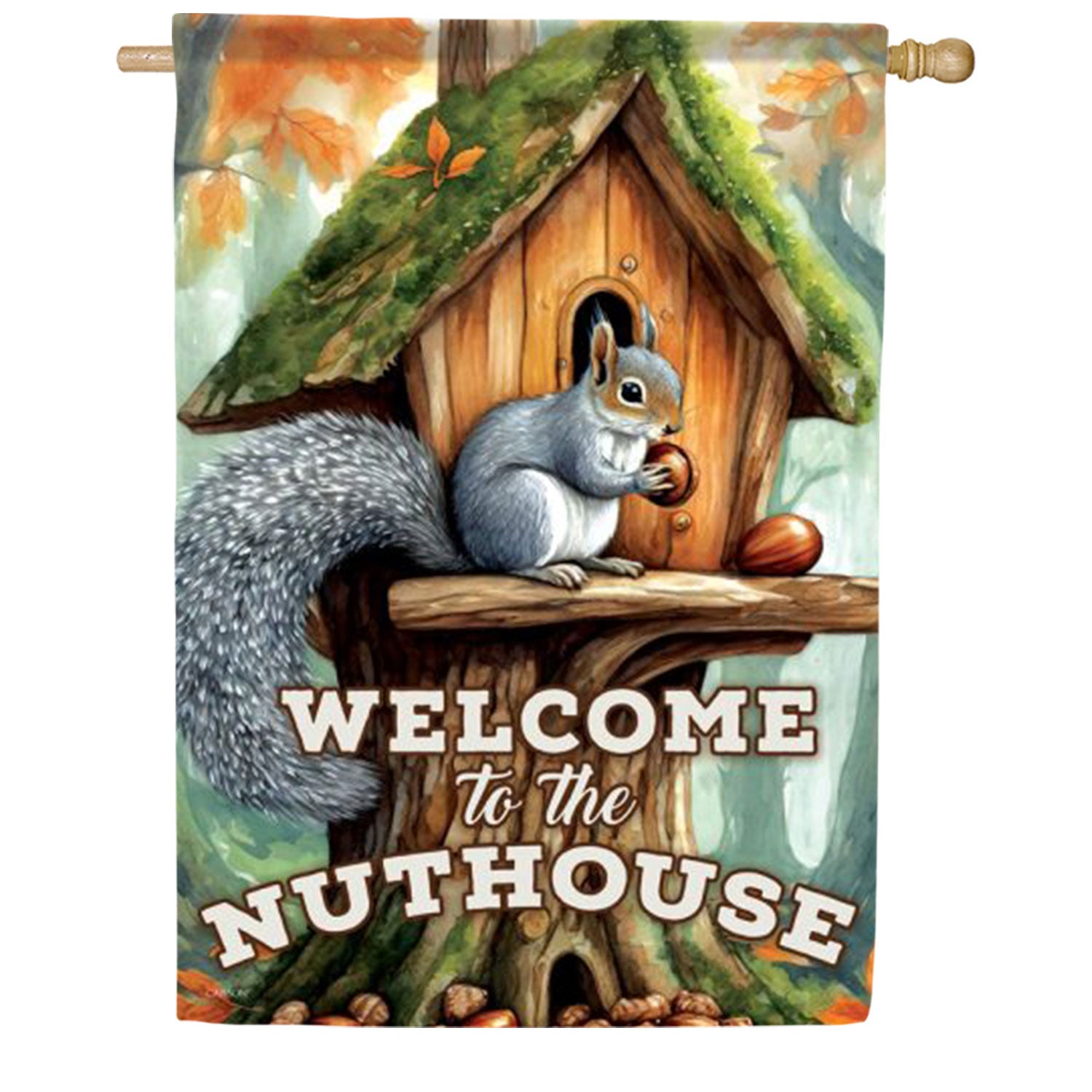 Carson The Nuthouse House Flag