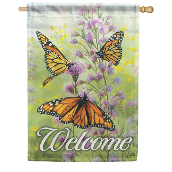Carson Monarch & Blazing Star House Flag