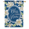 Carson Magnolia Home House Flag