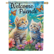 Carson Cute Kittens House Flag