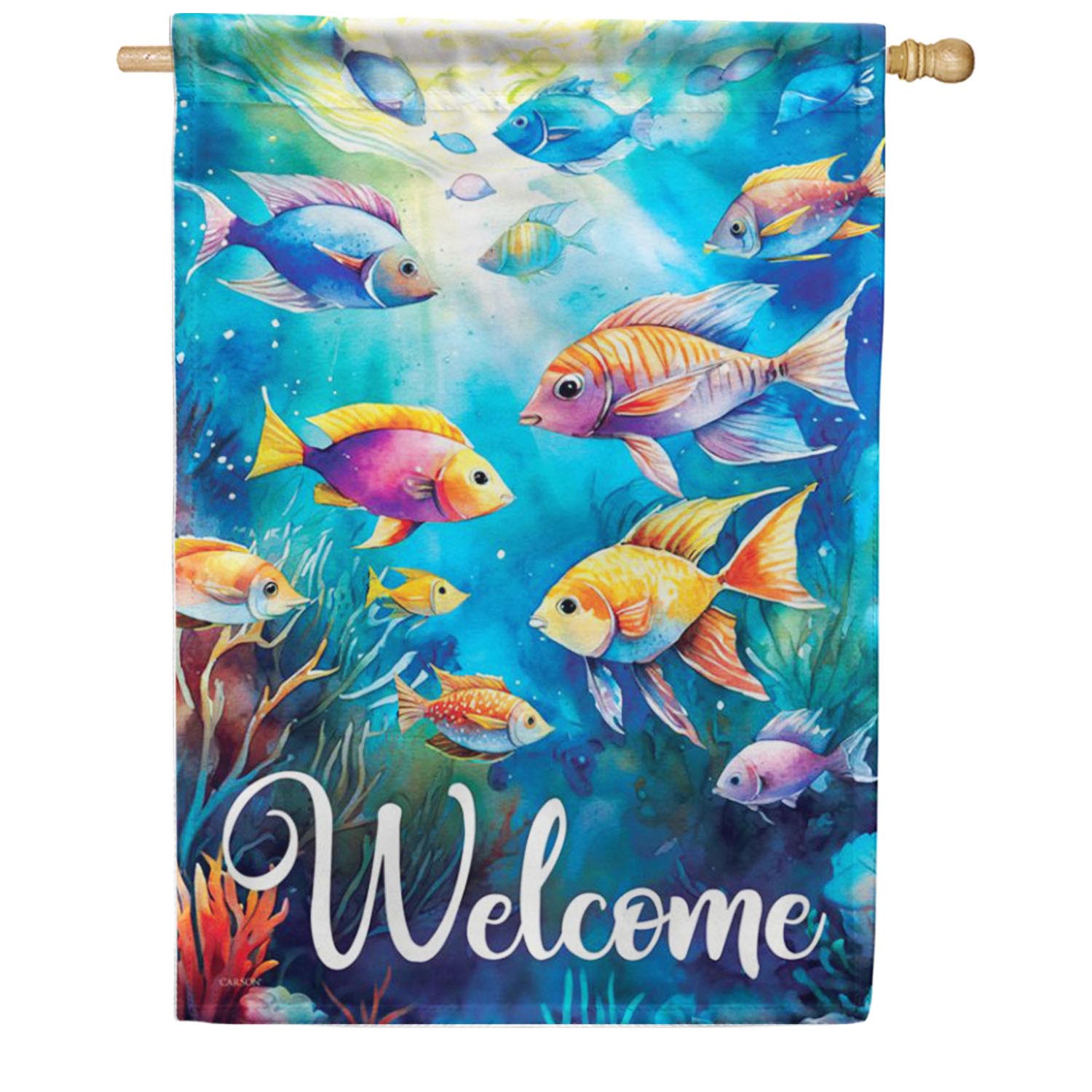 Carson Under The Sea House Flag