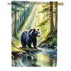 Carson Morning Light Bear House Flag