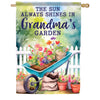 Carson Grandma's Garden House Flag