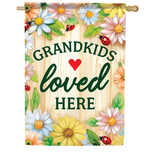 Carson Grandkids House Flag