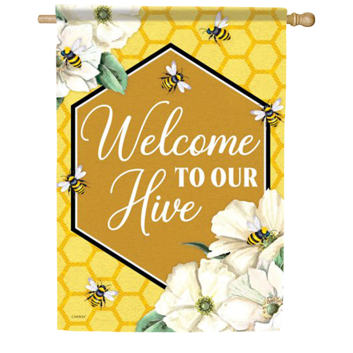 Carson Our Hive House Flag