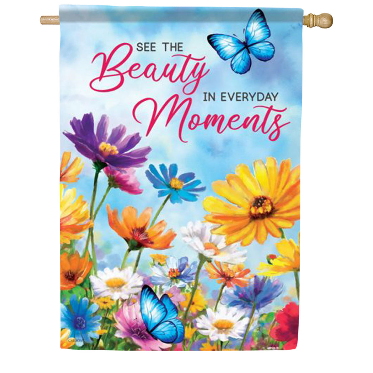 Carson Everyday Moments House Flag