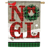 Woodland Noel House Flag