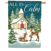 Carson Winter Church House Flag