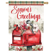 Carson Chickadee Mailbox House Flag