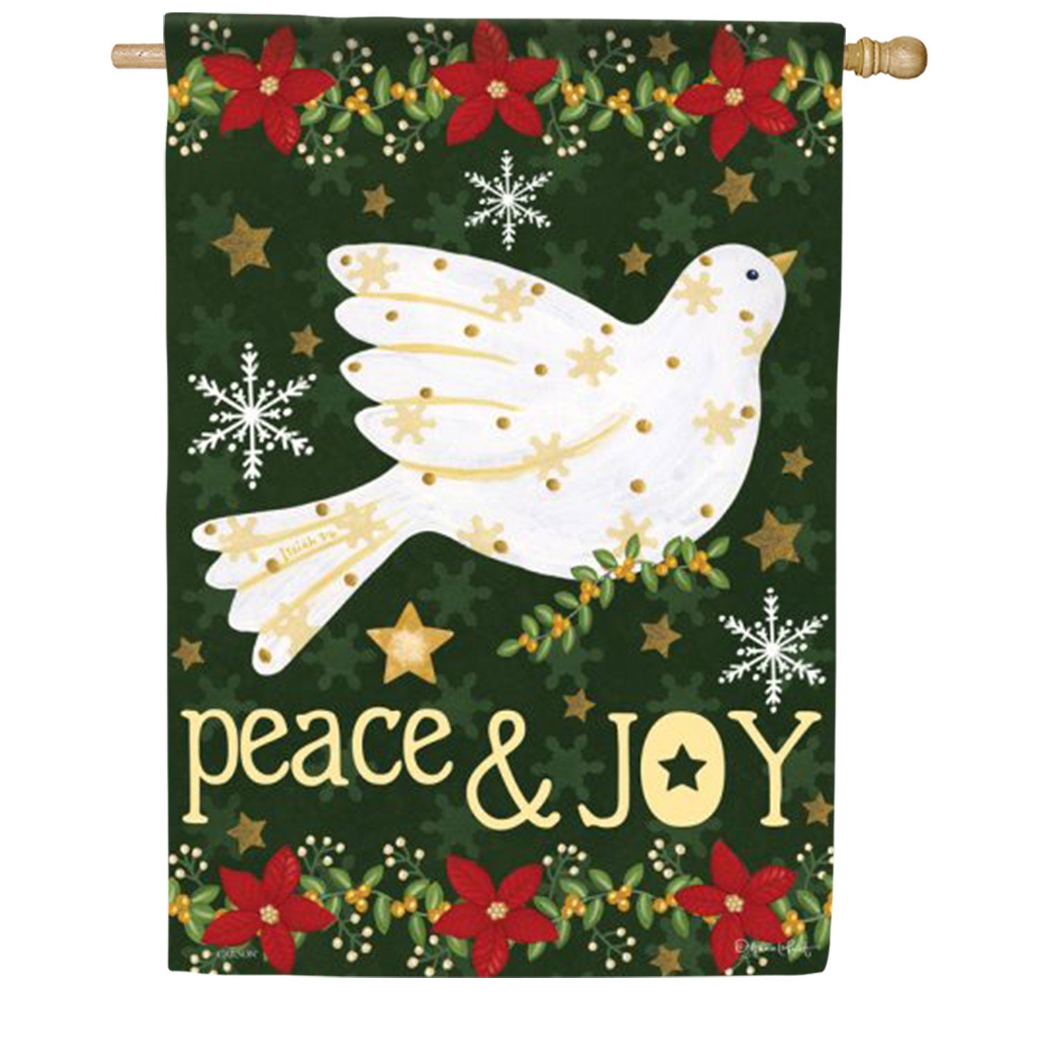 Carson Peace & Joy House Flag