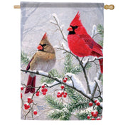 Carson Cardinals Pine Berri House Flag