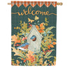 Carson Harvest Bluebird House House Flag