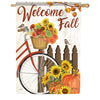 Carson Chickadee Bike House Flag