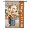 Carson Boho Peony Bouquet House Flag