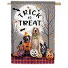 Trick Or Treat House Flag
