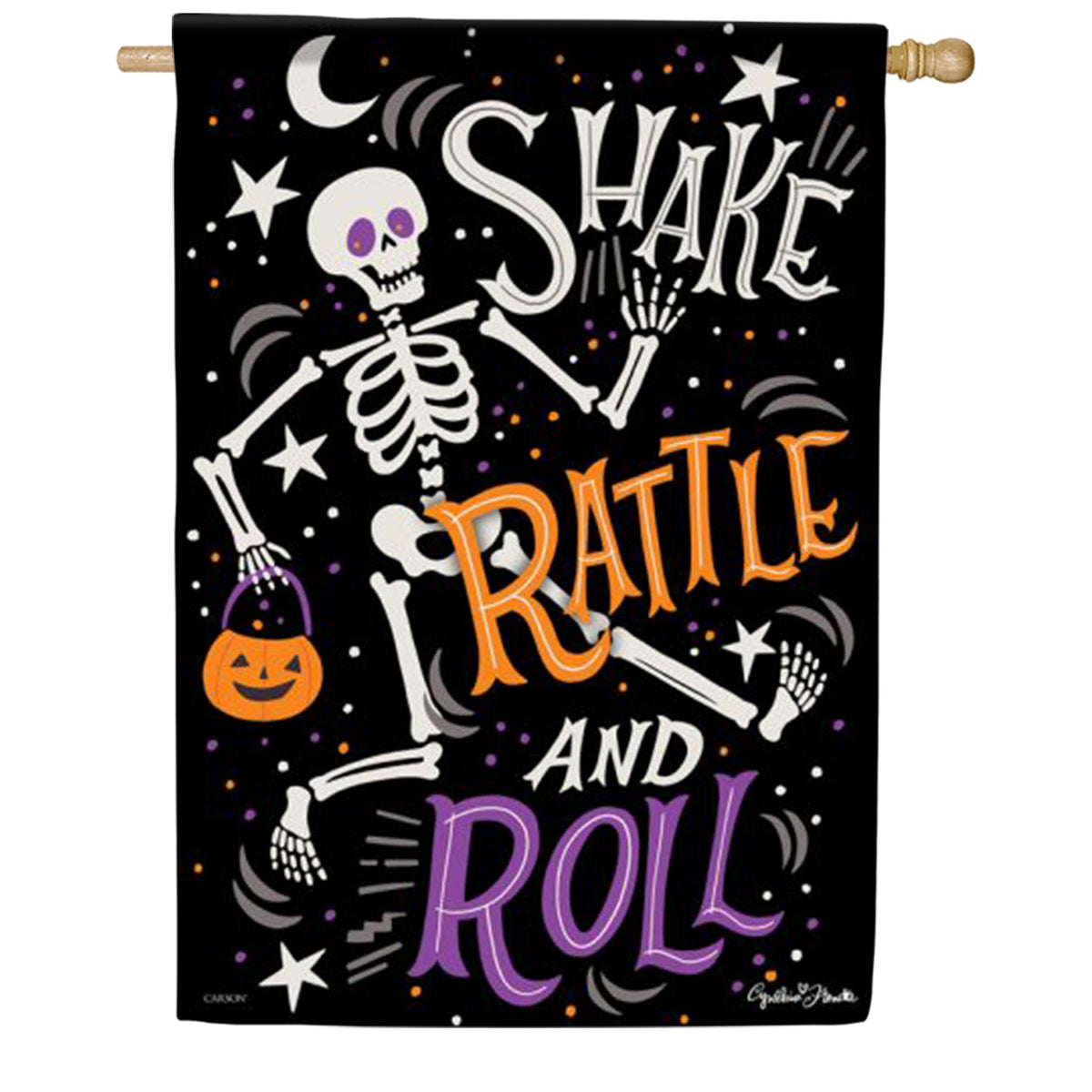 Shake Rattle Roll House Flag