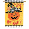 Happy Halloween House Flag