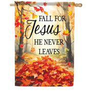 Carson Fall For Jesus House Flag