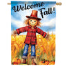 Carson Welcome Scarecrow House Flag