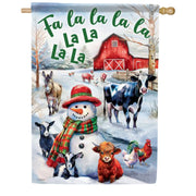 Carson Fa La La La La House Flag