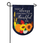 Carson Always Something Double Applique Garden Flag