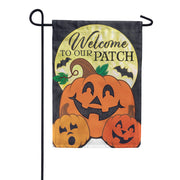 Carson Applique Garden Flag - Pumpkin Patch