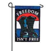 Carson Applique Garden Flag - Freedom
