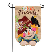 Carson Hay Friends Applique Garden Flag