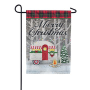 Custom Decor Merry Christmas Camper Garden Flag