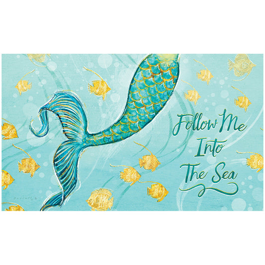 Custom Decor Mermaid Tail Doormat