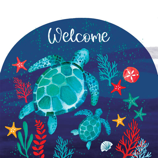 Custom Decor Floating Turtles Arbor Mate