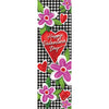Custom Decor Gingham Valentine Plant Expressions Magnet