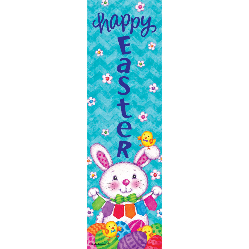 Custom Decor Bunny and Eggs Plant Expressions Magnet
