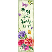 Custom Decor Pray More Plant Expressions Magnet