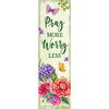 Custom Decor Pray More Plant Expressions Magnet
