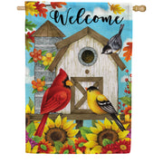 Custom Decor Barn Birdhouse House Flag