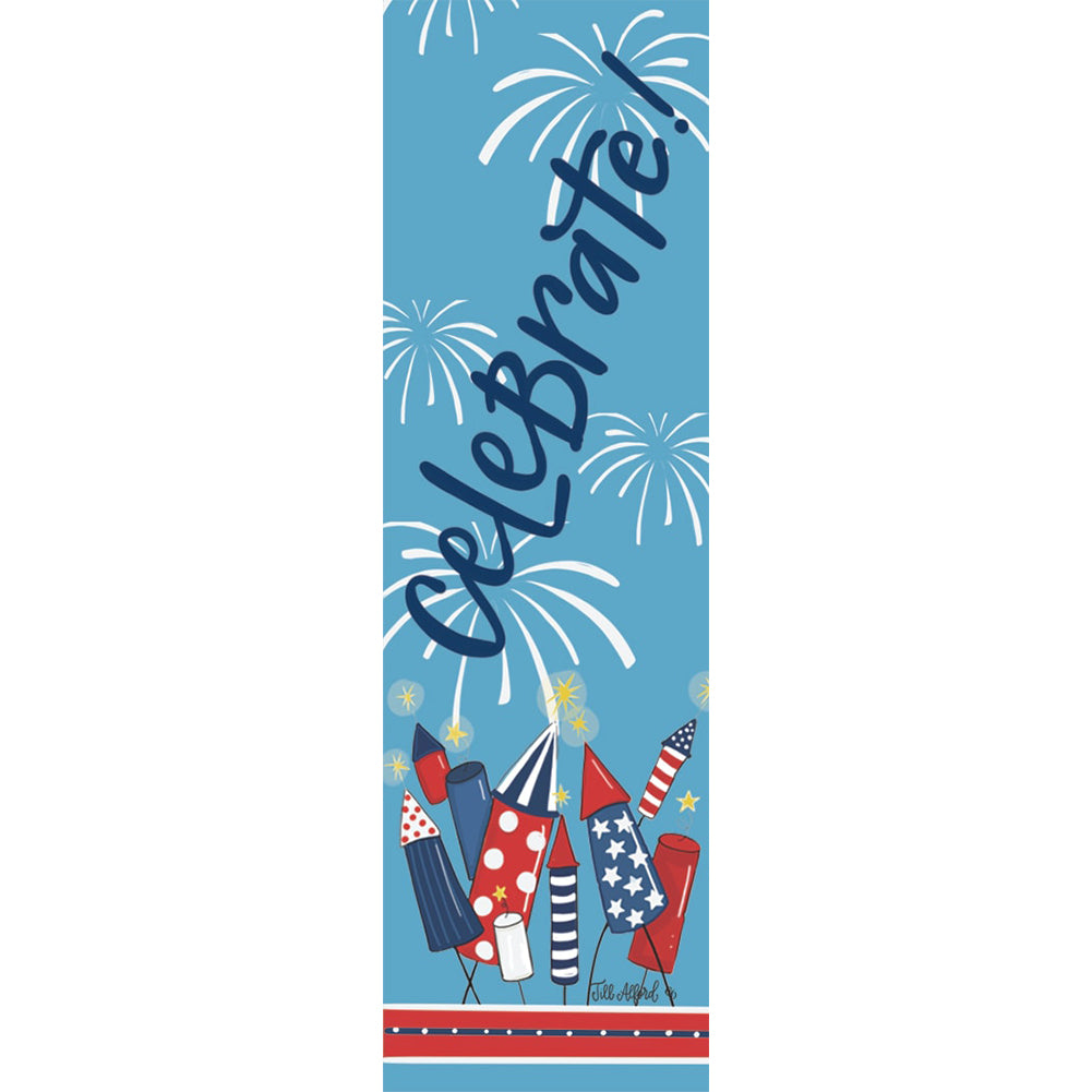 Custom Decor Fireworks Plant Expressions Magnet