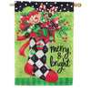 Toland Bluebird Welcome Garden Flag
