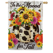 Custom Decor In the Mood House Flag