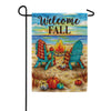 Custom Decor Fall Fire Pit Garden Flag