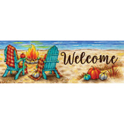 Custom Decor Fall Fire Pit Signature Sign