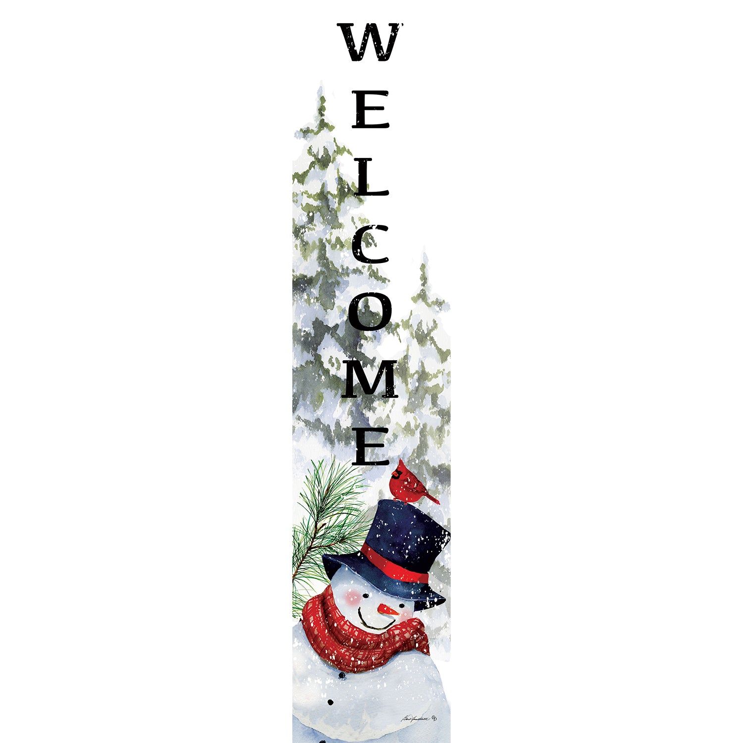 Custom Decor Deer Snowman Yard Expression
