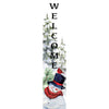 Custom Decor Deer Snowman Yard Expression