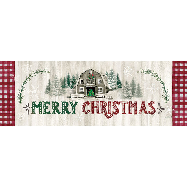 Custom Decor Merry Christmas Barn Signature Sign
