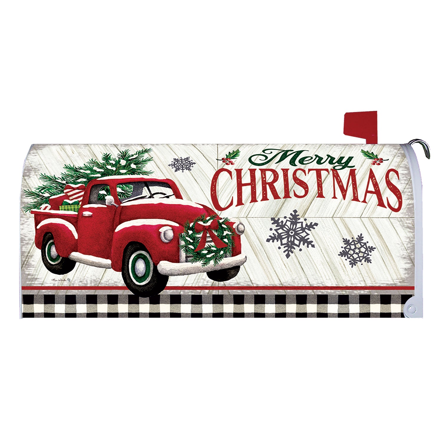 Custom Decor Farmhouse Truck Mailbox Cover
