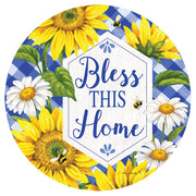 Custom Decor Sunflowers & Daisies Accent Magnet