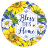 Custom Decor Sunflowers & Daisies Accent Magnet